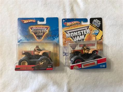 Hot Wheels Donkey Kong Monster Trucks Lot Of Brand New Never Opened