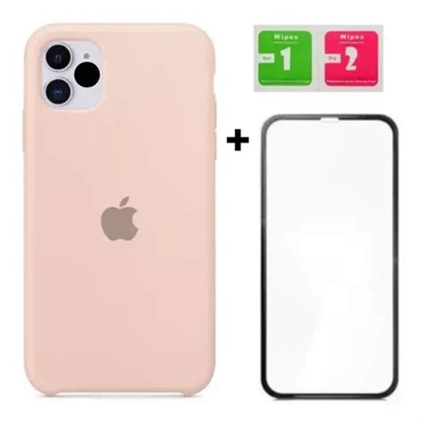 Capa Capinha Case Compativel Iphone Pro Pelicula D Cor Nude Iphone Normal