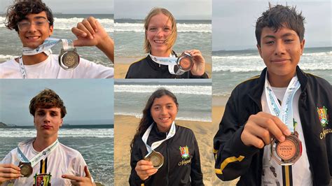 Dos Oros Una Plata Y Dos Bronces Para Nayarit En El Surf De Los Juegos