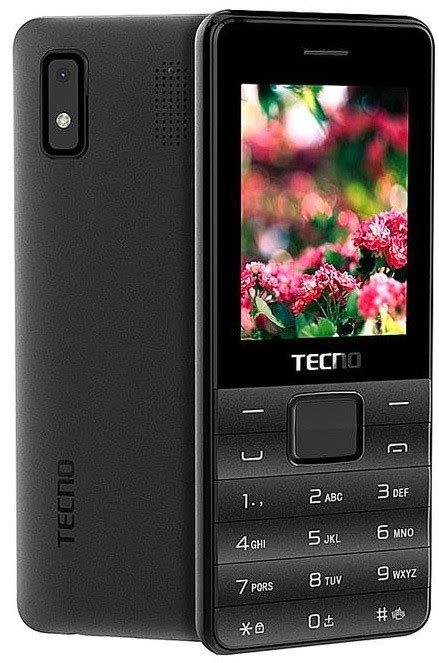 TECNO T372 Black CEDISHOP