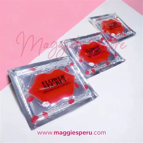 Mascarilla Hidratante Para Labios Flower Secret