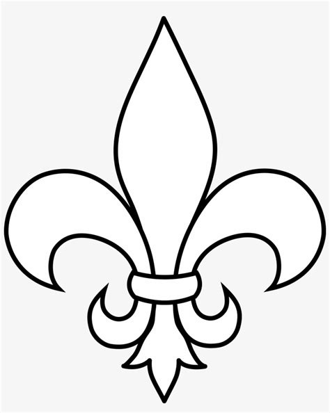 Frrench Free Clip Art Fleur De Lis White Transparent Png 4509x5438