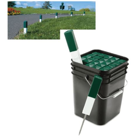 Par Aide Greenblue And White Directional Markers Spiked Tj Golf