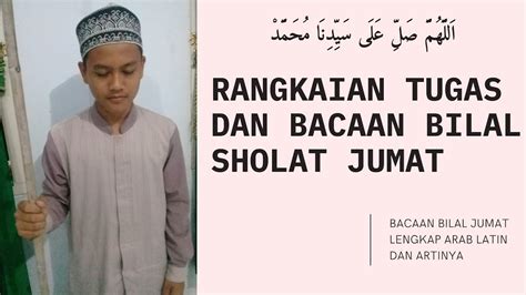 Bacaan Bilal Sholat Jumat YouTube