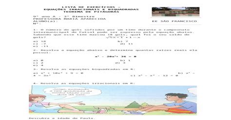 · Web ViewequaÇÕes Irracionais E Biquadradas