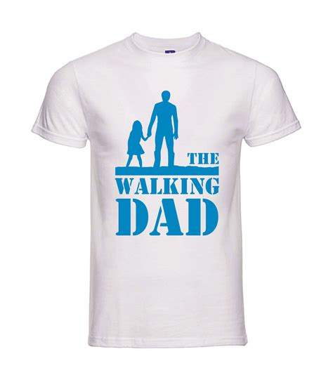 M Nner T Shirt The Walking Dad Kreativ Manufaktur Werne