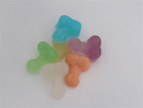 Set Of 4 Bag Of Dicks Mini Penis Soaps For Bachelorette Etsy