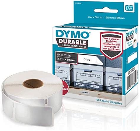 Dymo Lw Durable Etichette Permanenti Per Stampanti Per Etichette