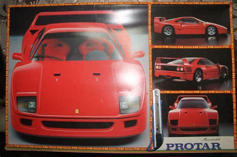 Protar Ferrari F Turbo Scale Model Kit No Rare Hobbies