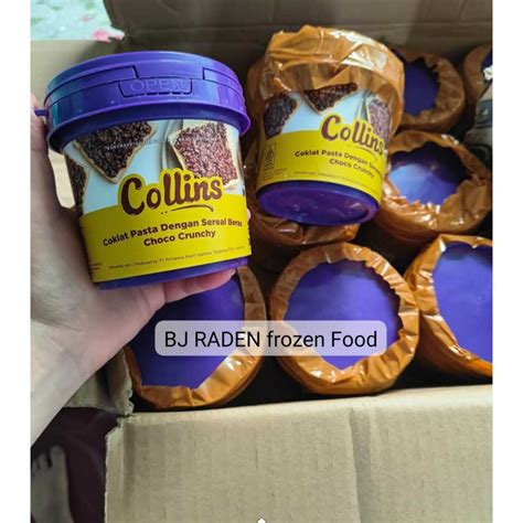 Jual Collins Coklat Selai Crispy Collins 350gr Kemasan Pabrik Shopee