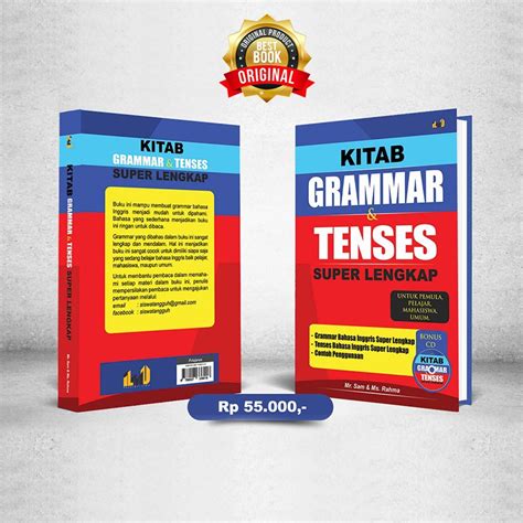 Jual Kitab Grammar Dan Tenses Super Lengkap Sc Shopee Indonesia