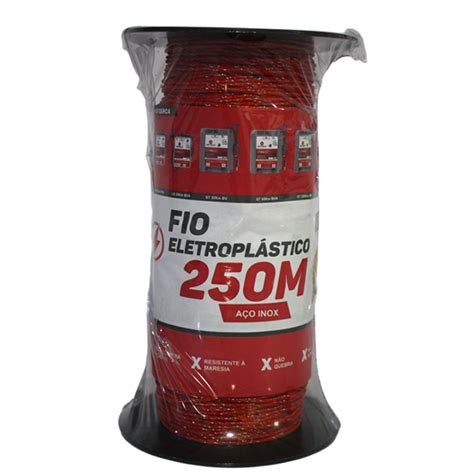 Fio Eletroplástico Inox 15 6RL 250 metros Aluren Soluções