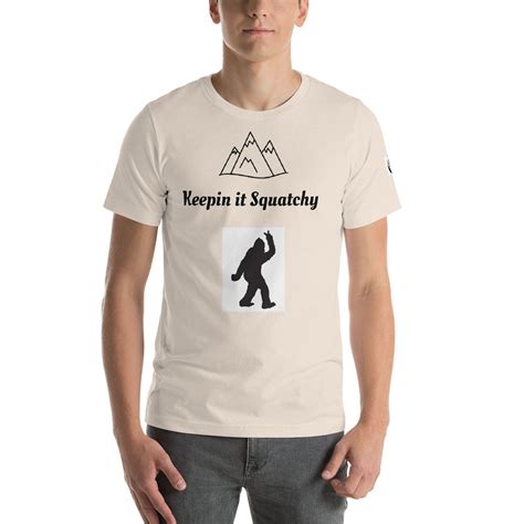 Bigfoot Funny Keepin It Squatchy T Shirt Cryptozoology Shirt Cool