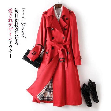 Women S High End Trenchcoat Women S Mid Length British Style Coat