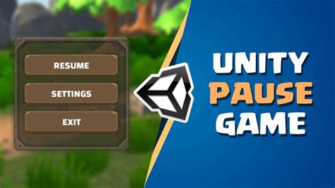 Unity Pause Game Easy Tutorial Youtube