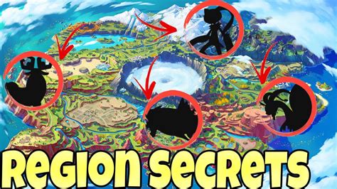 Exploring The SECRETS Of Paldea Pokemon Scarlet And Violet Map