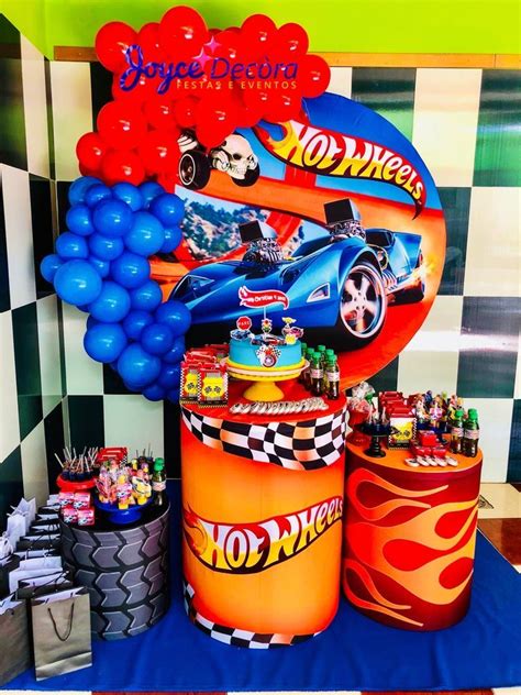 Hotwheels Birthday Party Cars Theme Birthday Party Boy Birthday