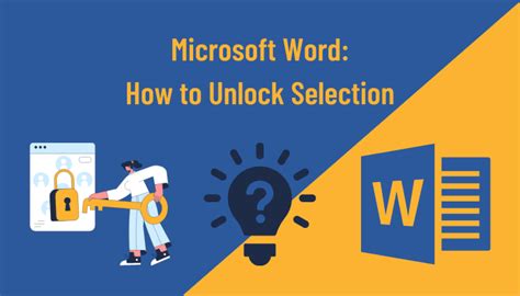 Microsoft Word How To Unlock Selection Easy Guide 2024