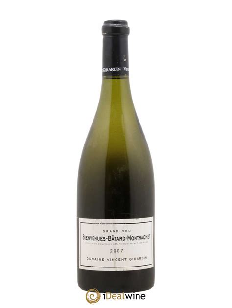 Acheter Bienvenues Bâtard Montrachet Grand Cru Vincent Girardin