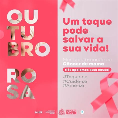 Outubro Rosa Prefeitura Municipal De Senhor Do Bonfim