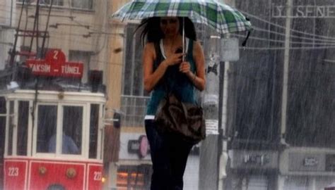 Meteoroloji den İstanbul dahil 68 il için sağanak uyarısı Personel