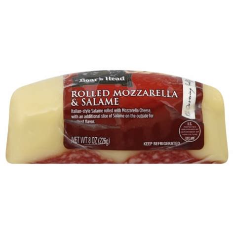 Boar S Head Rolled Mozzarella Cheese Salame Oz Ralphs