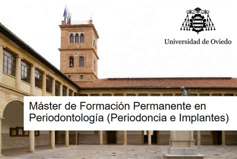 M Ster De Formaci N Permanente En Periodontolog A Periodoncia E