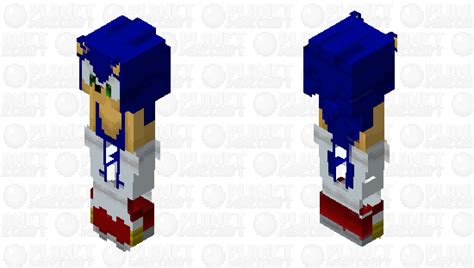 Sonic Sonic Unleashed Minecraft Skin