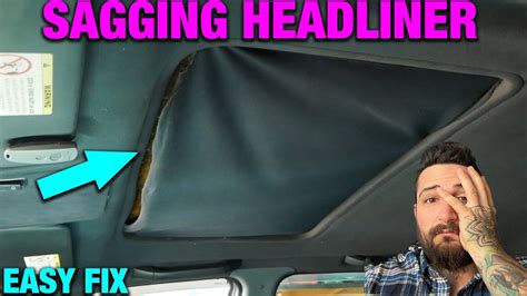 Fix Your Sagging Sunroof Headliner With This Simple Diy Youtube