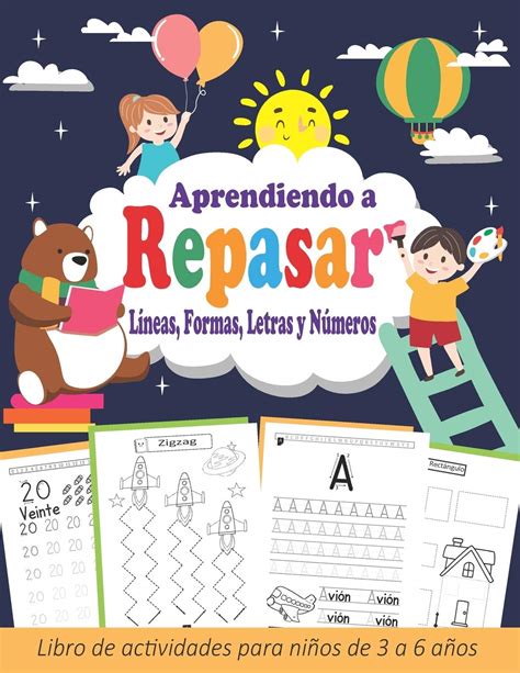 Buy Aprendiendo A Repasar Lineas Formas Letras Números Primeros Ejercicios De Escritura