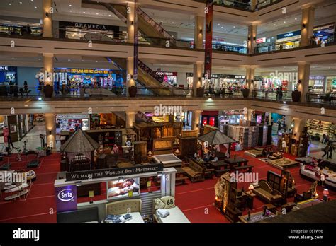 Yogyakarta Java Indonesia Ambarrukmo Shopping Mall Stock Photo Alamy