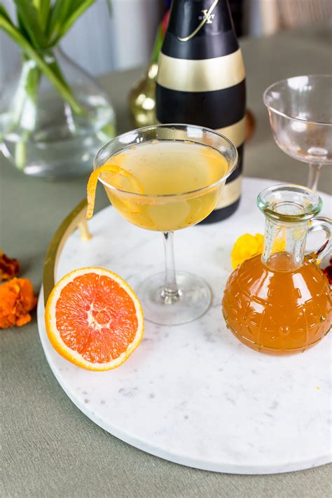 Sunkist ® Cara Cara Orange Champagne Cocktail — Brandi Milloy