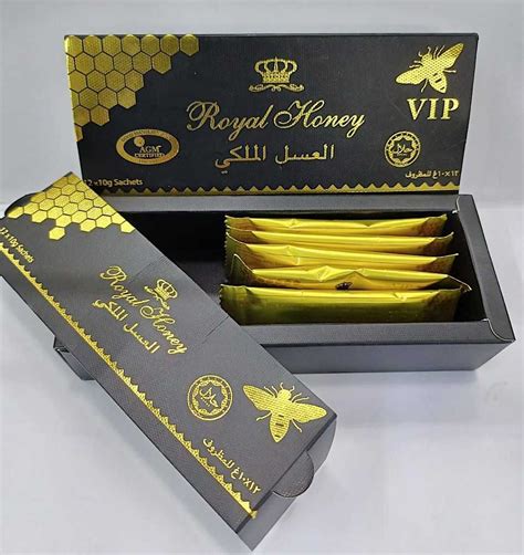 Royal Honey VIP Pack Of 12 Sachets X 10g