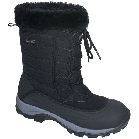 Trespass Womens Ladies Stalagmite Waterproof Winter Snow Boots Ebay