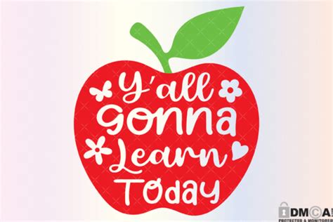 Y All Gonna Learn Today Svg Png Graphic By Rare Creative Fabrica