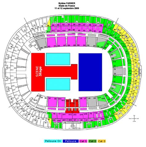 Stade De France Seating Map