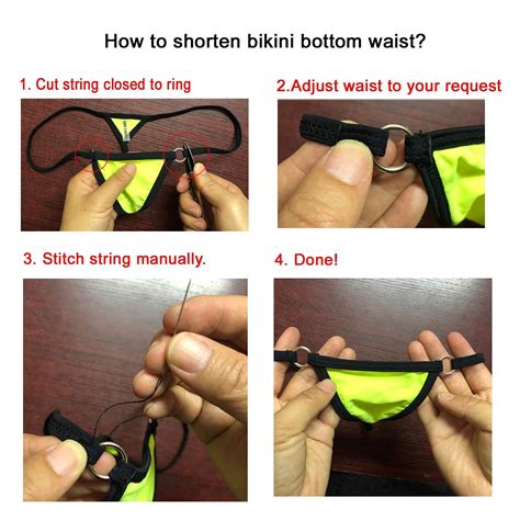 Buy SHERRYLO Sheer Bikini Cameltoe See Through Bikinis Triangle Top