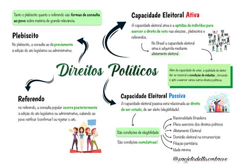 Mapa Mental Direitos Políticos Processo Penal Ii