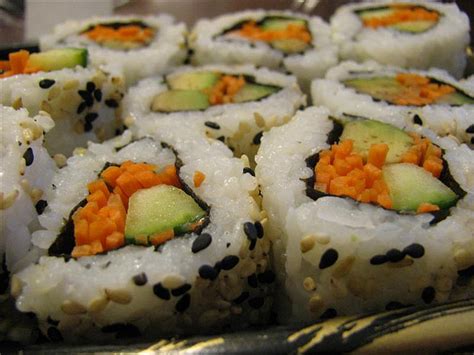 Recette Sushi Maki Invers California Roll Avocat Concombre Carotte