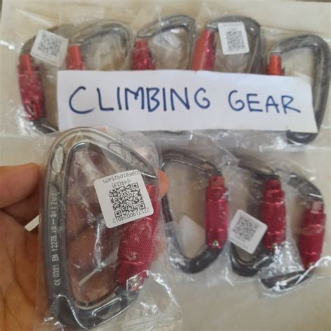 Jual Carabiner Ntr Xinda Camna Delta Twistlock Autolock Alloy Climbing