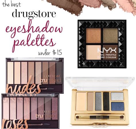 The Best Drugstore Eyeshadow Palettes Under 15