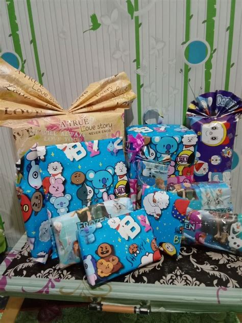 by meme meitha on ultah meitha 9th | Gift wrapping, Gifts, Wrap