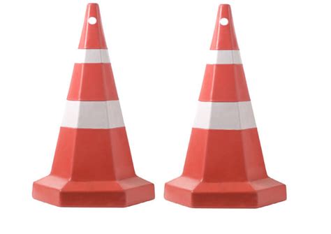 Red Plastic 750mm Hexagonal NILKAMAL Traffic Cone 4kg At Rs 700 In