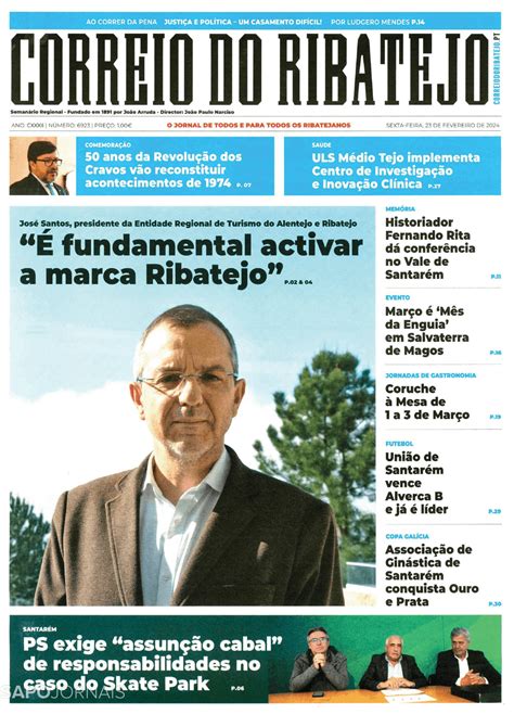 Correio Do Ribatejo Fev Jornais E Revistas Sapo Pt