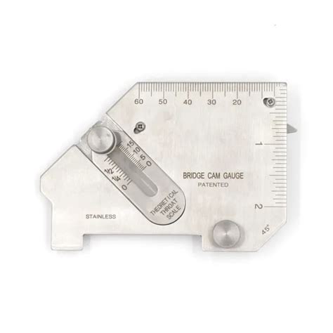 Bridge Cam Gauge Mg 8 A Welding Gage Weld Seam Pit Test Ulnar Inspection Ruler Eur 1828