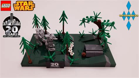 Lego Star Wars Battle Of Endor Diorama Th Anniversary