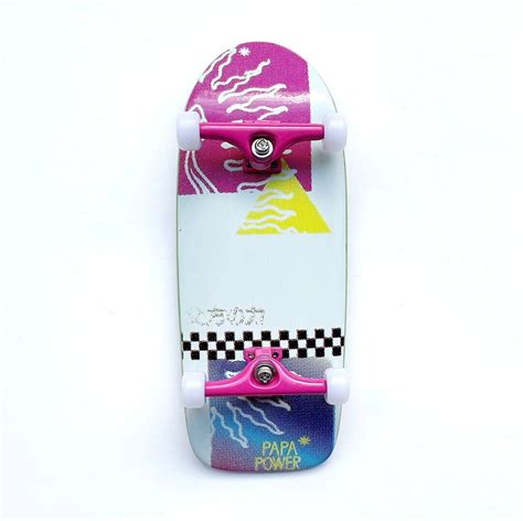 Custom Fingerboard Old School 3 Pp Etsy