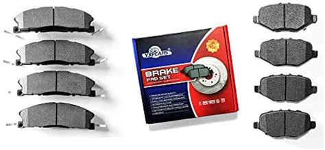 Amazon YXPCARS Front Rear Ceramic Brake Pads D1611 D1612 For