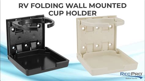 Rv Folding Wall Mounted Cup Holder Youtube