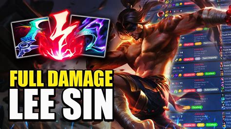 LETHALITY LEE SIN IS TAKING OVER HIGH ELO MUST TRY YouTube